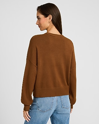 Relaxed Crew Neck Sweater