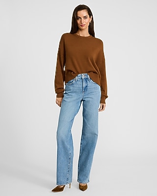 Relaxed Crew Neck Sweater