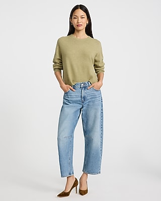 Relaxed Crew Neck Sweater