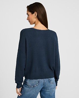Relaxed V-Neck Sweater
