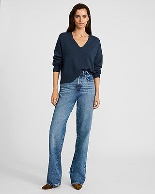 Relaxed V-Neck Sweater