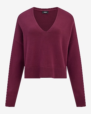 Relaxed V-Neck Sweater Ultrasoft