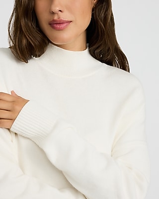 Ultrasoft Relaxed Mock Neck Sweater