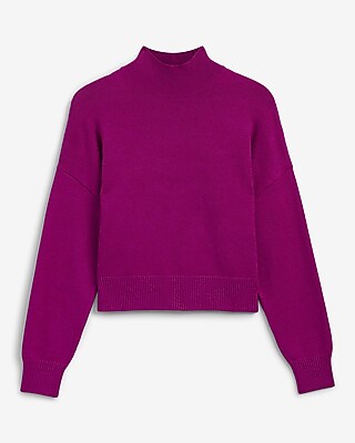 Ultrasoft Relaxed Mock Neck Sweater