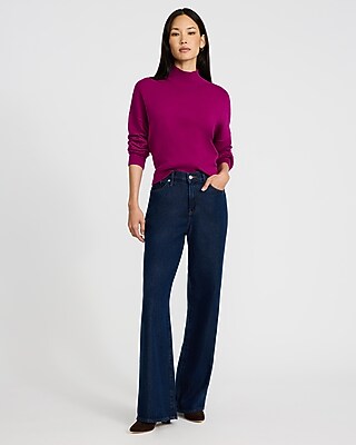 Ultrasoft Relaxed Mock Neck Sweater