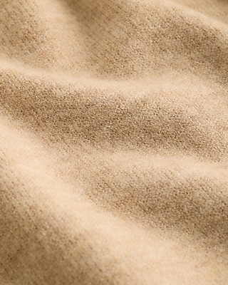 Ultrasoft Relaxed Heathered Mock Neck Sweater