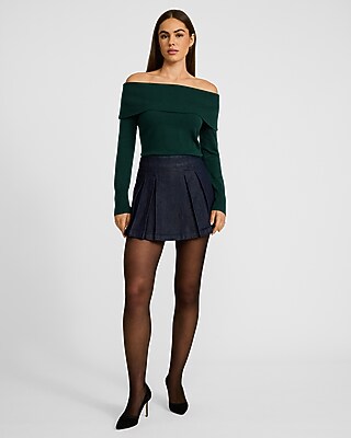Cloud Soft Foldover Off The Shoulder Sweater