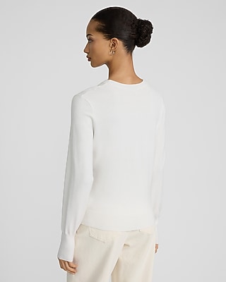 Airy Soft Skimming Crew Neck Sweater