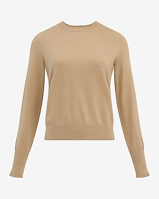 Airy Soft Skimming Crew Neck Sweater - image 4
