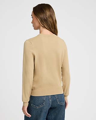Airy Soft Skimming Crew Neck Sweater - image 2
