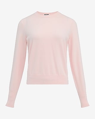 Airy Soft Skimming Crew Neck Sweater