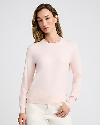 Airy Soft Skimming Crew Neck Sweater