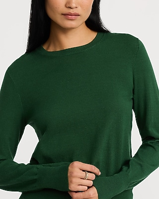 Skimming Crew Neck Sweater Airy Soft