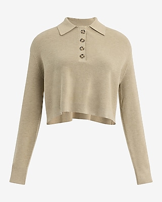 Long Sleeve Sweater Polo