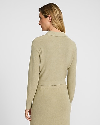 Long Sleeve Sweater Polo
