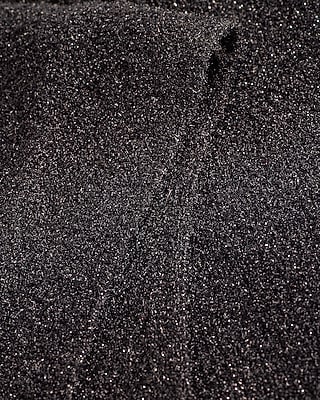 Glitter Double V-Neck Dolman Sweater