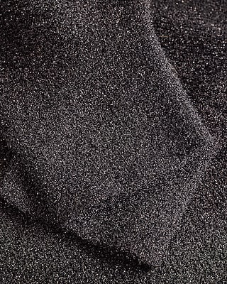 Glitter Double V-Neck Dolman Sweater