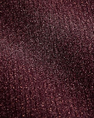 Glitter Double V-Neck Dolman Sweater