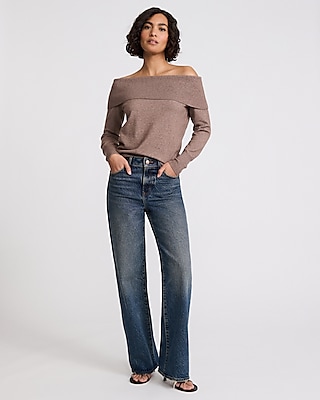 Cloud Soft Off The Shoulder Sweater