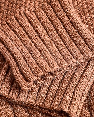 Cable Knit Crew Neck Sweater