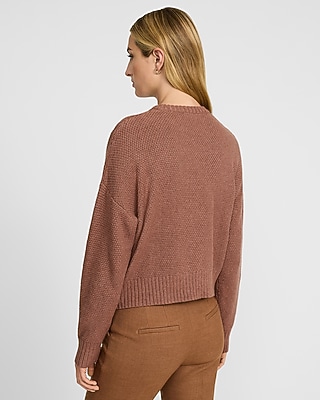 Cable Knit Crew Neck Sweater