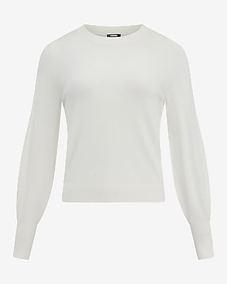 Airy Soft Skimming Crew Neck Sweater