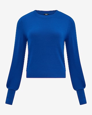 Airy Soft Skimming Crew Neck Sweater - image 4
