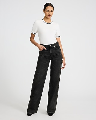 Airy Soft Tipped Short Sleeve Sweater