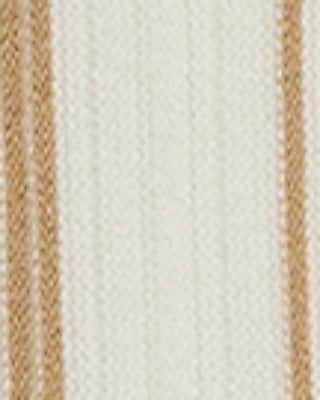 Striped Fitted Ribbed V-Neck Cardigan