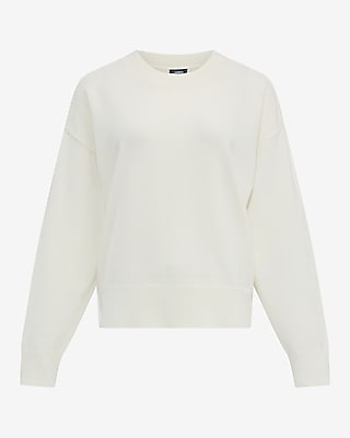 Airy Soft Oversized Relaxed Crew Neck Sweater