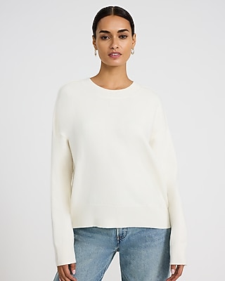 Airy Soft Oversized Relaxed Crew Neck Sweater