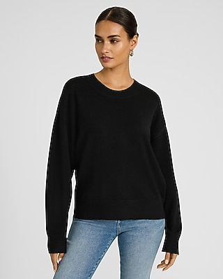 Ultrasoft Relaxed Crew Neck Sweater | Express