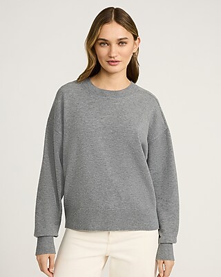 Airy Soft Oversized Relaxed Crew Neck Sweater