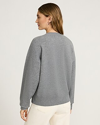 Airy Soft Oversized Relaxed Crew Neck Sweater