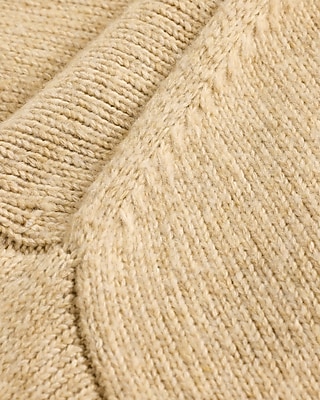 Relaxed Barrel Sleeve Crew Neck Sweater