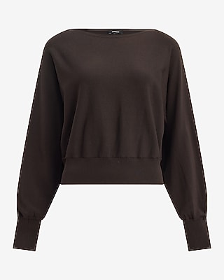 Bateau Neck Dolman Sweater in Silky Soft - thumbnail 4