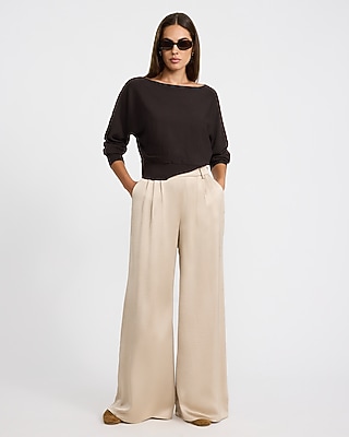 Bateau Neck Dolman Sweater in Silky Soft - thumbnail 3