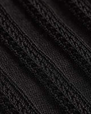 Fitted Silky Soft Textured Turtleneck Sweater