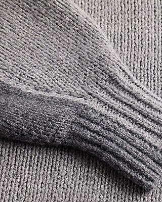 Color Block Turtleneck Sweater