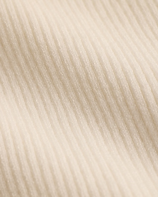 Ribbed V-Neck Twist Front Sweater
