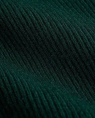 Ribbed V-Neck Twist Front Sweater
