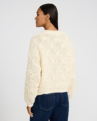 Novelty Stitch Crew Neck Sweater - image 3