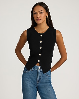 mbt⭐︎Design Button Vest Buttoned Vests | Banana Republic