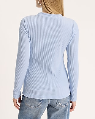 Ribbed Crew Neck Sweater