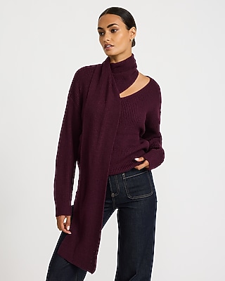 Wrap Scarf Sweater - thumbnail 5