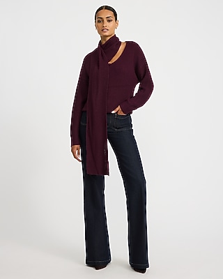 Wrap Scarf Sweater - thumbnail 8