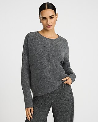 Crew Neck Center Seam Sweater