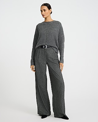 Crew Neck Center Seam Sweater