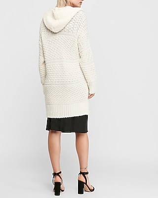 express hooded cardigan