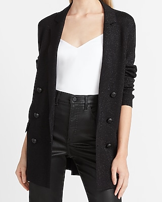 black sweater jacket